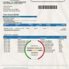 San Marino Cassa di Risparmio bank proof of address statement template in Word and PDF format