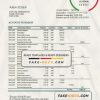 Saudi Arabia Banque Saudi Fransi bank statement easy to fill template in Excel and PDF format