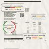 Serbia Raiffeisen bank statement, Excel and PDF template