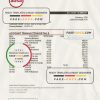 Seychelles ABSA bank statement, Excel and PDF template