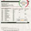 Seychelles ABSA Bank statement template, Word and PDF format (.doc and .pdf)