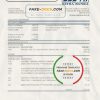 Slovakia Tatra Bank statement easy to fill template in .xls and .pdf file format