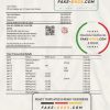 South Sudan Ecobank proof of address bank statement template in Word and PDF format