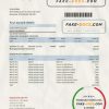 South Sudan Opportunity Bank statement easy to fill template in .xls and .pdf file format