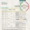 Sri Lanka Hatton National Bank statement template in Excel and PDF format