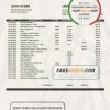Switzerland Julius Bar bank proof of address statement template in Word and PDF format (.doc and .pdf)