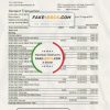 Switzerland UBS Bank statement easy to fill template in Excel and PDF format