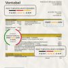 Switzerland Vontobel bank statement, Excel and PDF template