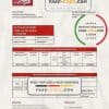 Syria Cham Bank proof of address statement template in Word and PDF format, .doc and .pdf format