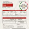 Syria Cham Bank proof of address statement template in Excel and PDF format, .xls and .pdf format