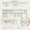 Tajikistan Alif Bank statement template in Excel and PDF format