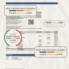 Thailand Bangkok bank statement, Excel and PDF template