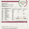 Thailand Caylon Bank statement template in Word and PDF format