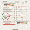 Trinidad and Tobago First Citizens bank statement, Excel and PDF template