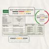 Turkey Sekerbank Bank statement easy to fill template in Excel and PDF format