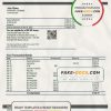 Turkmenistan Rysgal bank statement template, Word and PDF format (.doc and .pdf)