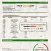 Uganda Bank of Africa proof of address bank statement template in Word and PDF format