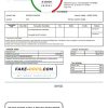 Uganda Stanbic bank statement template in Word and PDF format (3 pages)