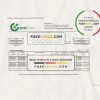 Ukraine OTP bank proof of address statement template in Word and PDF format, .doc and .pdf format