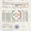 Ukraine PrivatBank bank statement easy to fill template in Excel and PDF format
