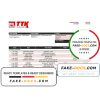 Macedonia TTK bank statement template in Word and PDF format