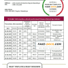 Mozambique ABSA bank statement template in Word and PDF format
