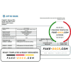 Malaysia Affin bank statement template in Word and PDF format