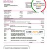 Palestine Bank of Palestine bank statement template in Word and PDF format