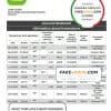 Palestine Quds bank statement template in Word and PDF format