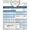 Peru Citibank bank statement easy to fill template in Word and PDF format