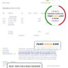 Philippines Bank of the Philippine Islands (BPI) bank statement template in Excel and PDF format, version 2