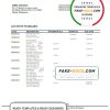 Philippines BDO bank statement template in Word and PDF format