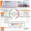 Philippines Rizal Commercial Banking Corporation (RCBC) credit card statement template in Word and PDF format