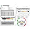 Philippines UCPB bank statement of account template in Excel and PDF format