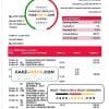 Poland HSBC bank statement template in .doc and .pdf format, fully editable