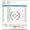 Romania Banca Transilvania bank statement easy to fill template in .xls and .pdf file format