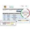 Romania Banca Transilvania bank statement template in Word and PDF format, version 2