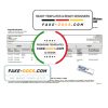 Romania Raiffeisen bank statement template in Word and PDF format