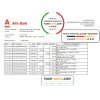 Russia Alfa bank statement easy to fill template in .xls and .pdf file format