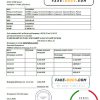Russia Home Credit bank statement template in Word and PDF format, good for address prove