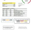 Russia Tinkoff bank statement easy to fill template in Excel and PDF format