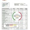 Malta Central Bank of Malta bank statement template in Word and PDF format
