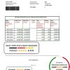 Rwanda BPR bank statement easy to fill template in Excel and PDF format