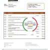 Rwanda Equity Bank statement easy to fill template in .xls and .pdf file format