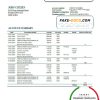 Saudi Arabia Banque Saudi Fransi bank statement template in Word and PDF format, good for address prove