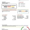 Senegal Attijariwafa Bank proof of address statement template in Word and PDF format