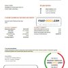 Senegal Attijariwafa Bank statement easy to fill template in Excel and PDF format