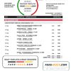 Serbia Societe Generale bank proof of address statement template in Word and PDF format