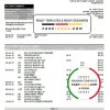 Singapore HSBC bank statement template in Word and PDF format