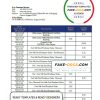 Singapore UOB bank statement template in Word and PDF format